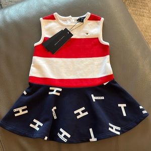 NWT Tommy Hilfiger toddler girl jersey cotton dress